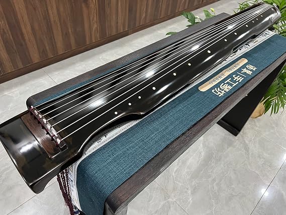 LANDTOM High-Level/Concert level pure handmade Zhongni style 100+ years FirGuqin/Chinese zither by famous master