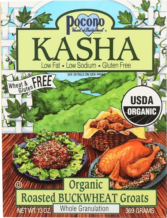 Pocono Whole Buckwheat Kasha Organic, 13 Ounce