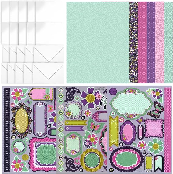Paper Wishes Artful Card Kits | Coordinated Collections for Scrapbooking, Cardmaking, Gifts and All of Your DIY Crafting, Art and Creative Projects - Inspiration at Your Fingertips