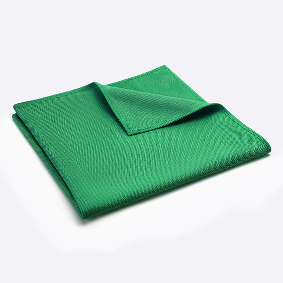 Silva Mikrofiber Tekli Cam Bezi - Yeşil