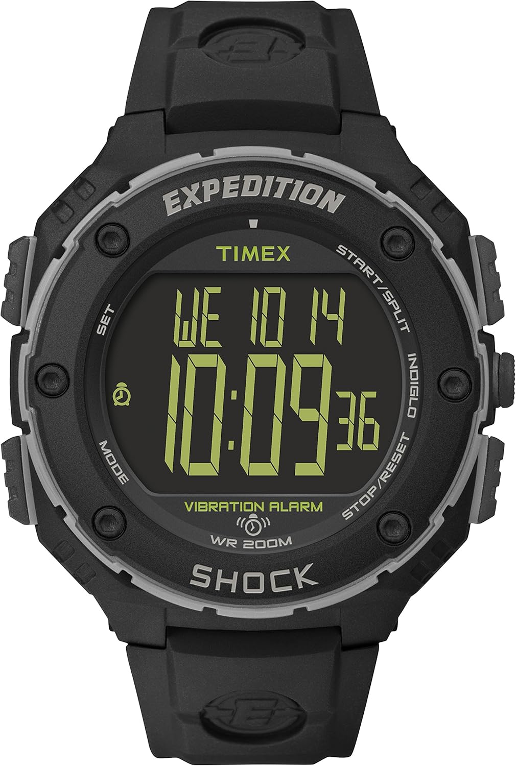 Timex T49950 Mens Expedition Shock XL Black