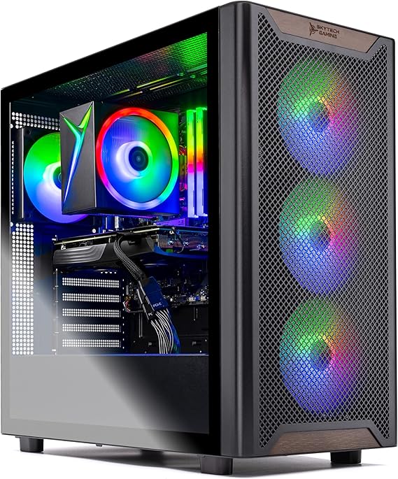 Skytech Gaming Chronos 3 Gaming PC, Core i5 14400F, RX 9060 XT 8GB