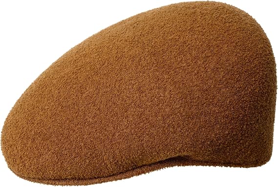 Kangol Bermuda 504 Hat - Deep Plum/XL Ivy Caps & Flat Caps