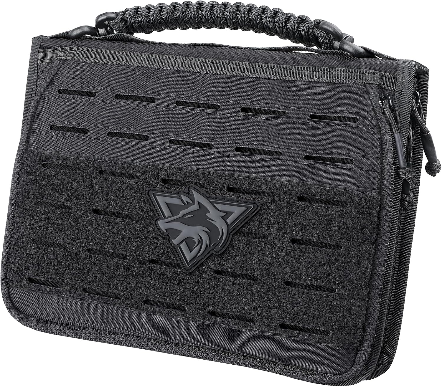 WYNEX Tactical Molle Admin Pouch, 11” Tablet Sleeve Carrying Bag, Molle Utility Tool Pouch, Electronic Organizer Pouch with EDC Pockets for Cables, iPad, Flashlight, EDC Gear