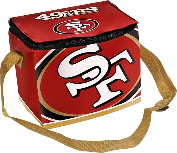 FOCO NFL unisex Big Logo Team Lunch Bag