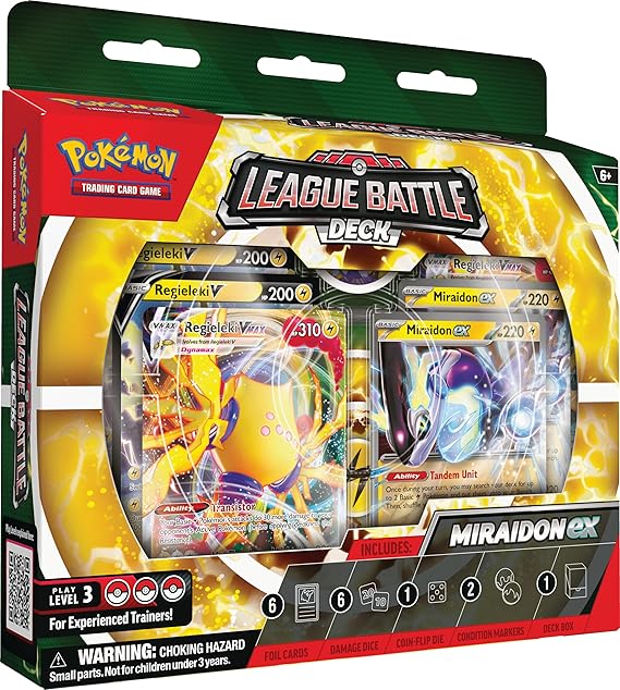 Pokemon TCG: Miraidon ex League Battle Deck