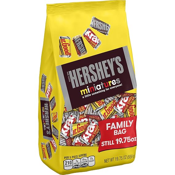 HERSHEY'S Miniatures Assortment, 19.75 Ounce