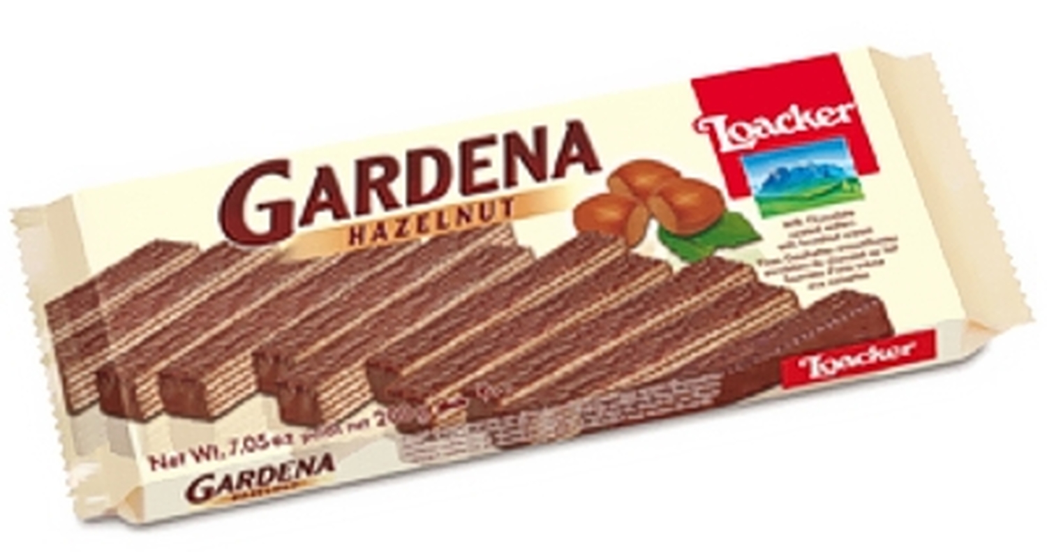 Chocolate Waffles Hazelnut Gardena 200 gr. - Loacker